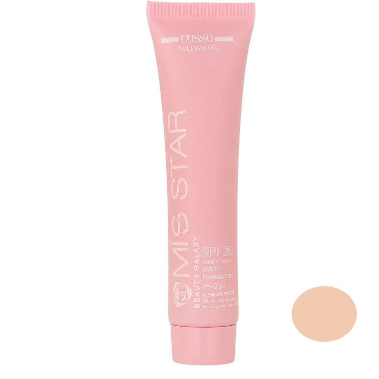 کرم پودر مایع میستار مدل BEAUTY GALAXY شماره 302 مناسب برای انواع پوست حجم 40 میلی لیتر