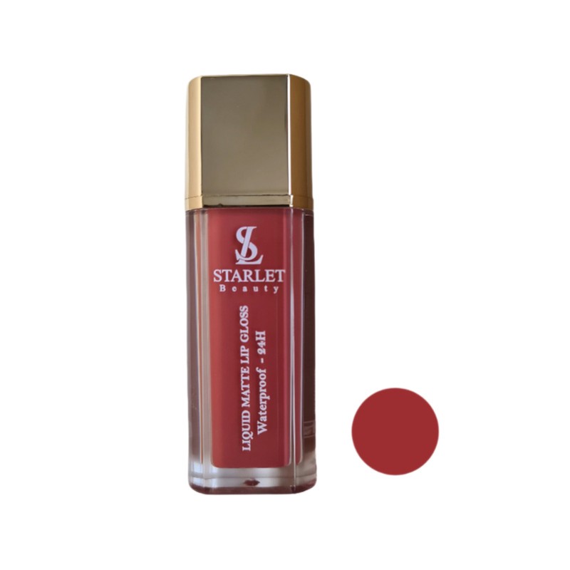 رژ لب مایع مات استارلت مدل Waterproof شماره 809