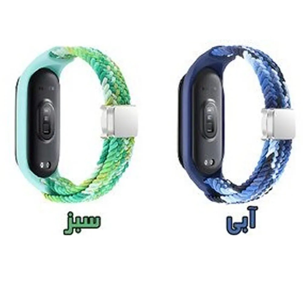 بند ساعت مدل سولو مگنتی مناسب مچ بند شیائومی می بند ده Mi Band 10 با قفل مگنتی