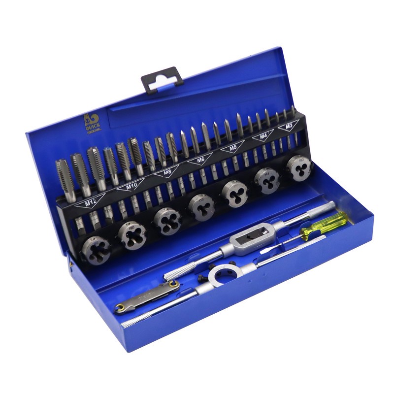 حدیده و قلاویز مدل کوییک کد YP-MT-032 مجموعه 33 عددی