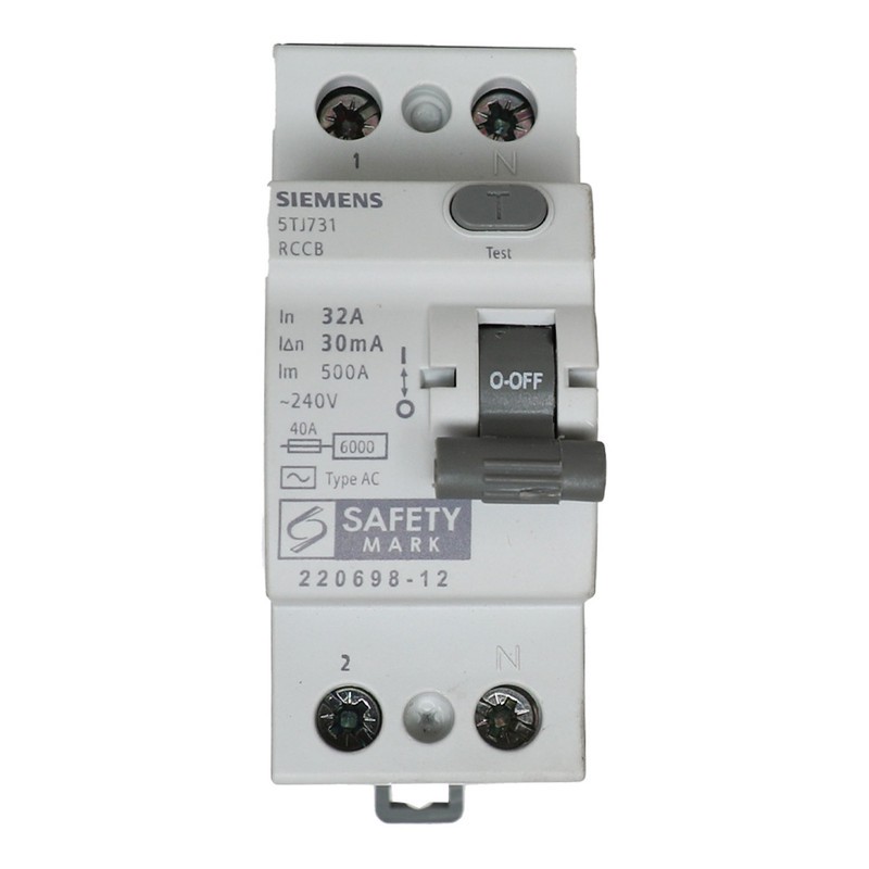 فیوز محافظ جان 32 آمپر تک فاز زیمنس مدل زینوا کد 5TJ7313-0