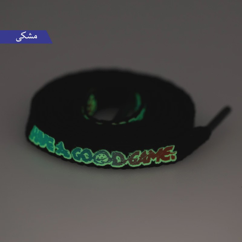 بند کفش نوشته شب تاب وارداتی