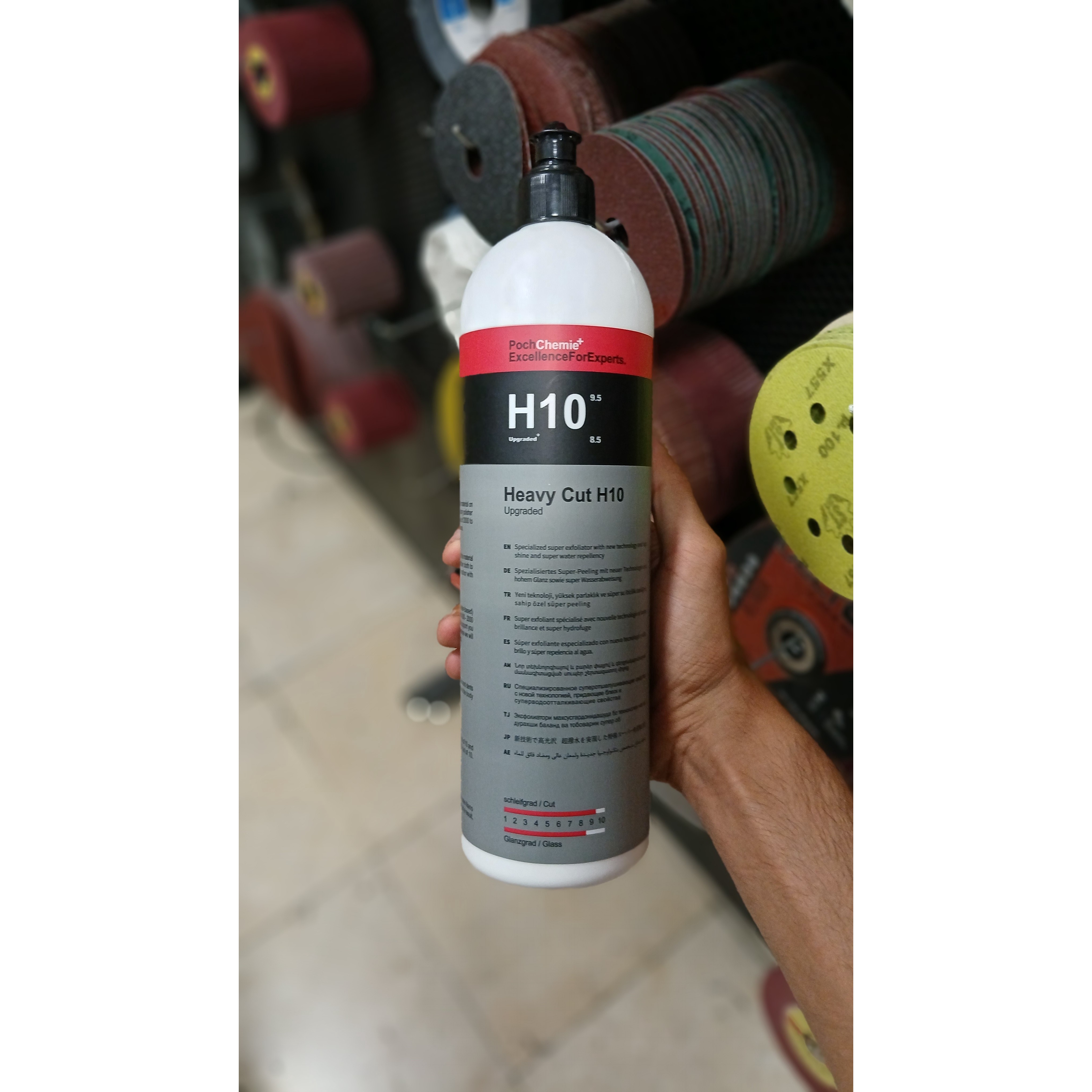 مایع پولش h10 لیتری1