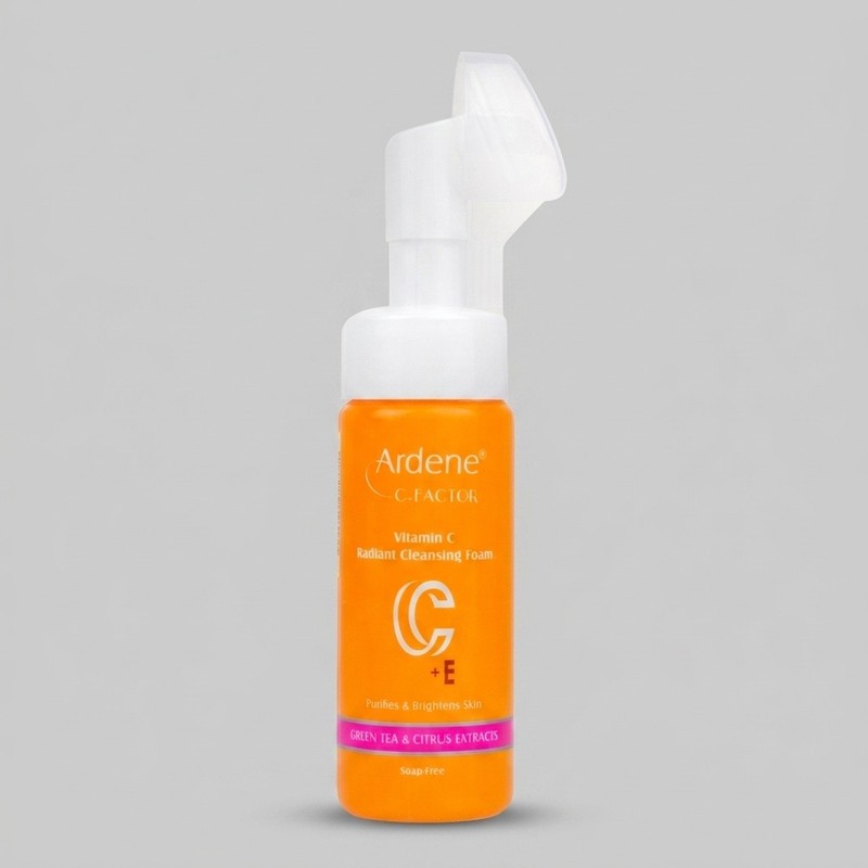 فوم شست وشوی صورت آردن سی فکتور مدل Vitamin C مناسب برای پوست انواع پوست حجم 150 میلی لیتر