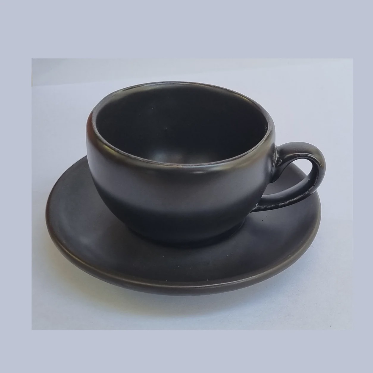 فنجان اسپرسو مشکی مات هتلی 12 پارچه