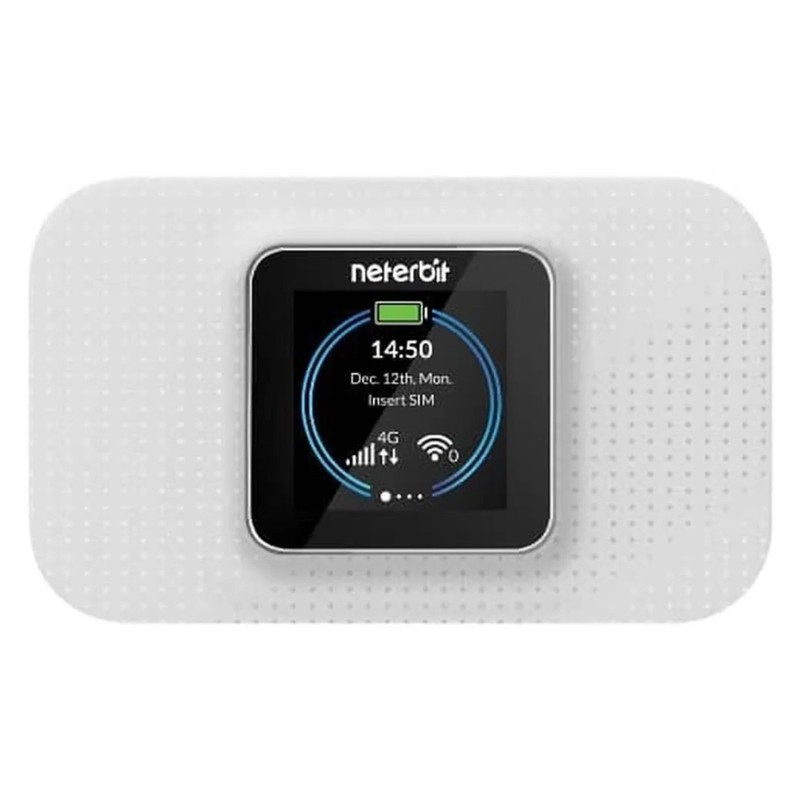 مودم روتر 4G قابل حمل نتربیت مدل NWR-940X، پشتیبانی از Wi-Fi 6 و اتصال هم زمان 32 دستگاه، باتری 3000 میلی آمپر ساعتی ...
