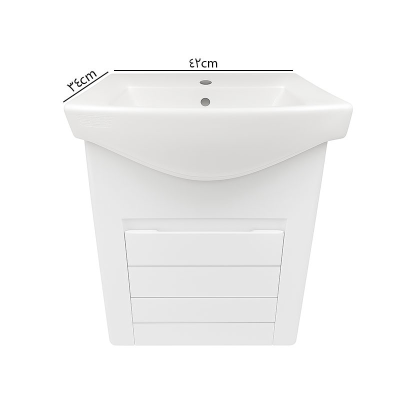 ست کابینت و روشویی مدل آفتاب 42 کد 222