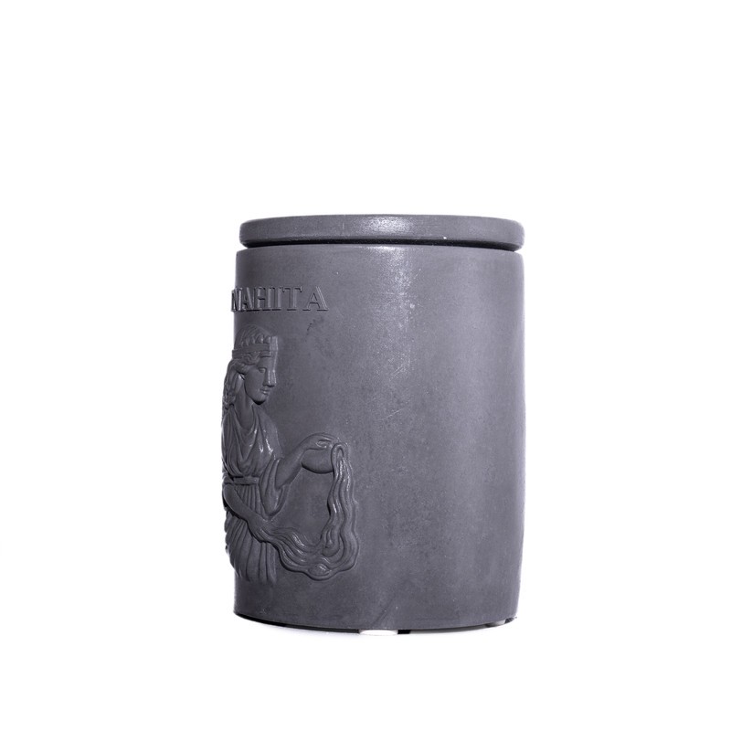 شمع استوانه ای معطر مدل آناهیتا با رایحه یاس زمان اتمام 55 ساعت
