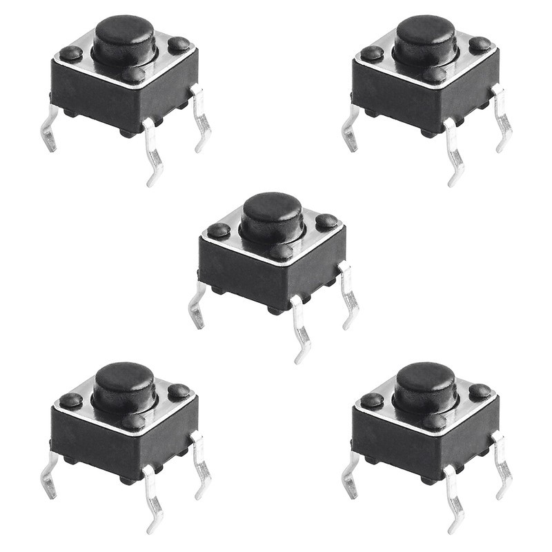 میکرو سوئیچ مدل Vertical-6 6 5-4P بسته 5 عددی