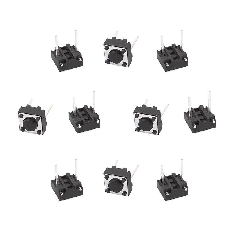 میکرو سوئیچ مدل Vertical-6 6 4.3-2P بسته 10 عددی
