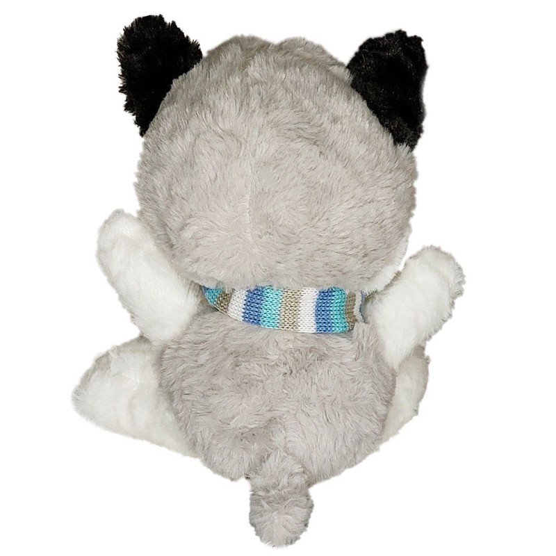عروسک طرح سگ هاسکی مدل BR Husky with Scarf ارتفاع 21 سانتیمتر