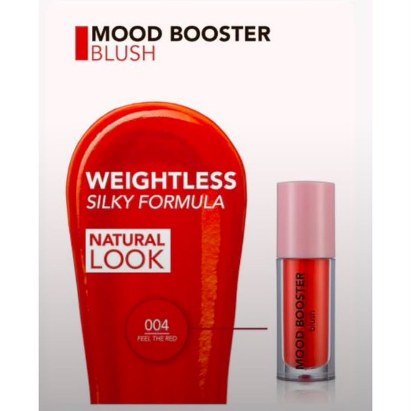 رژ گونه مایع فلورمار مدل Mood Booster شماره 04