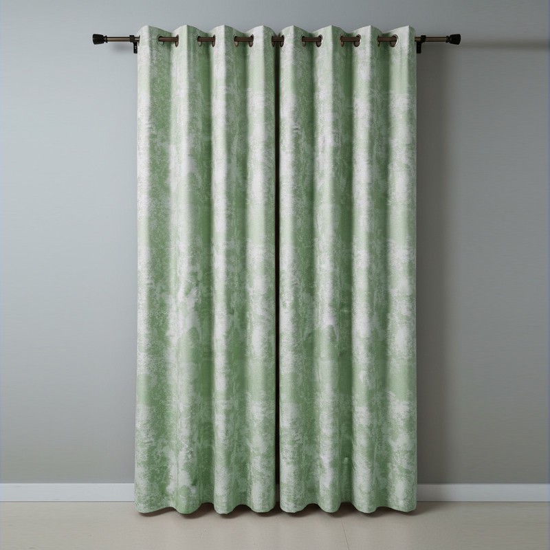 والان پرده مدل مخمل پتینه سایز 280x140 سانتی متر
