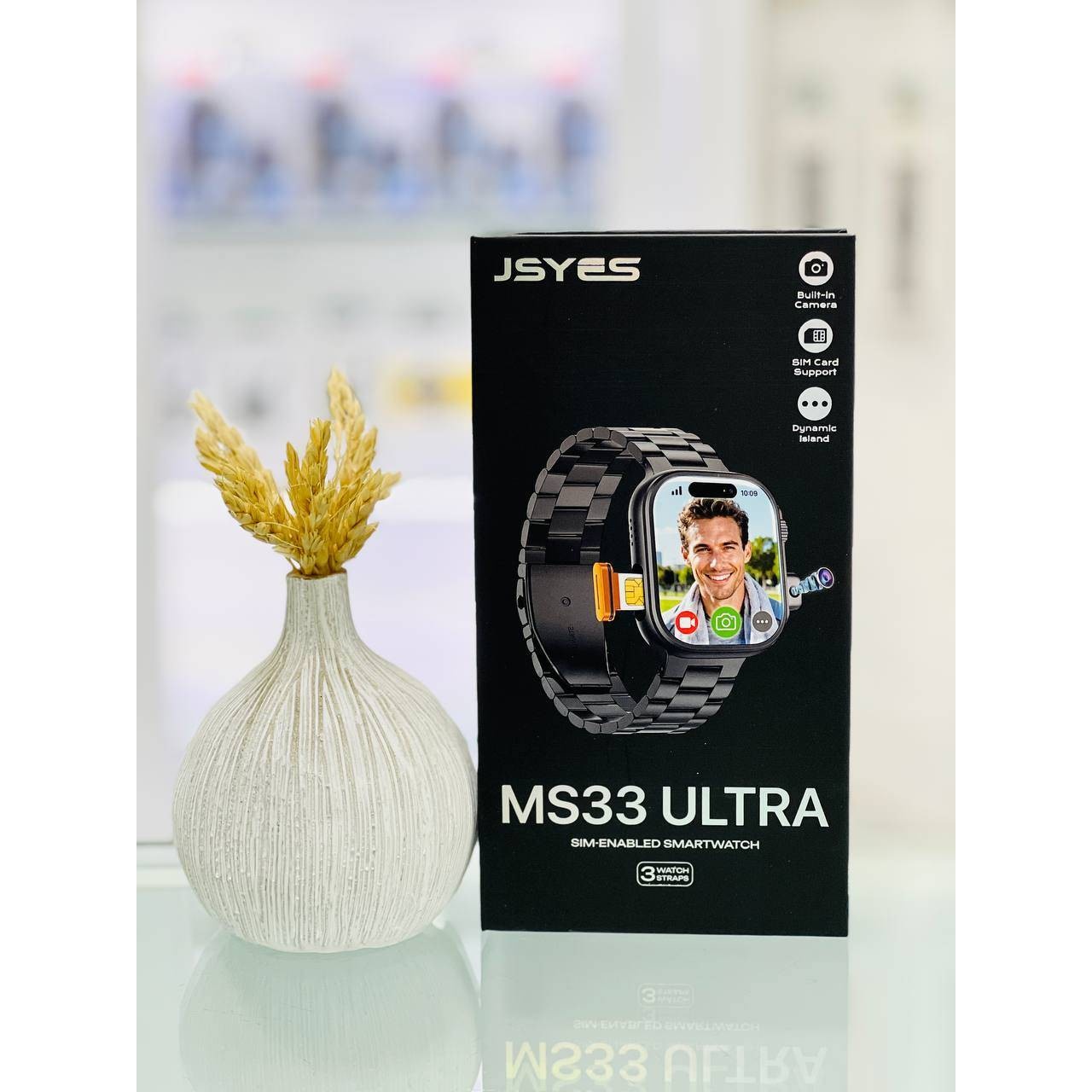 ساعت هوشمند سیم کارت خور مدل MS33 ULTRA