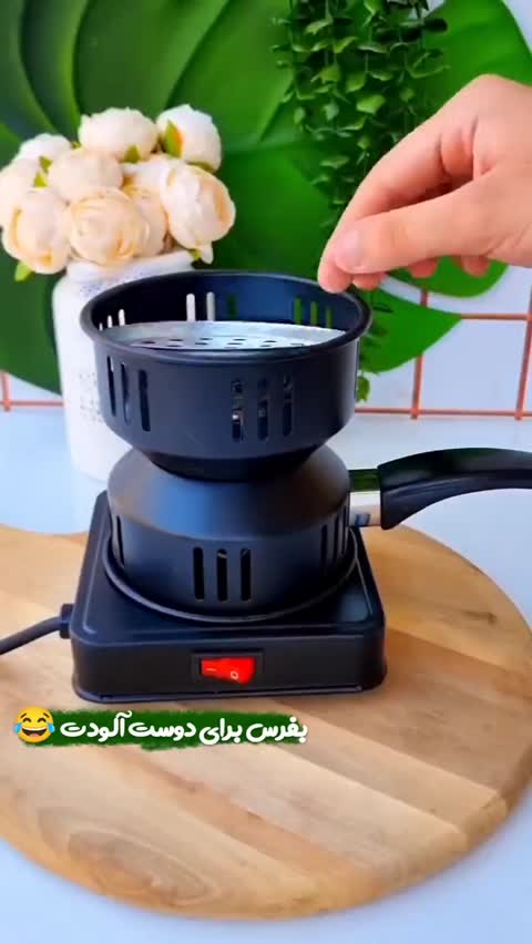 زغال سرخ کن برقی