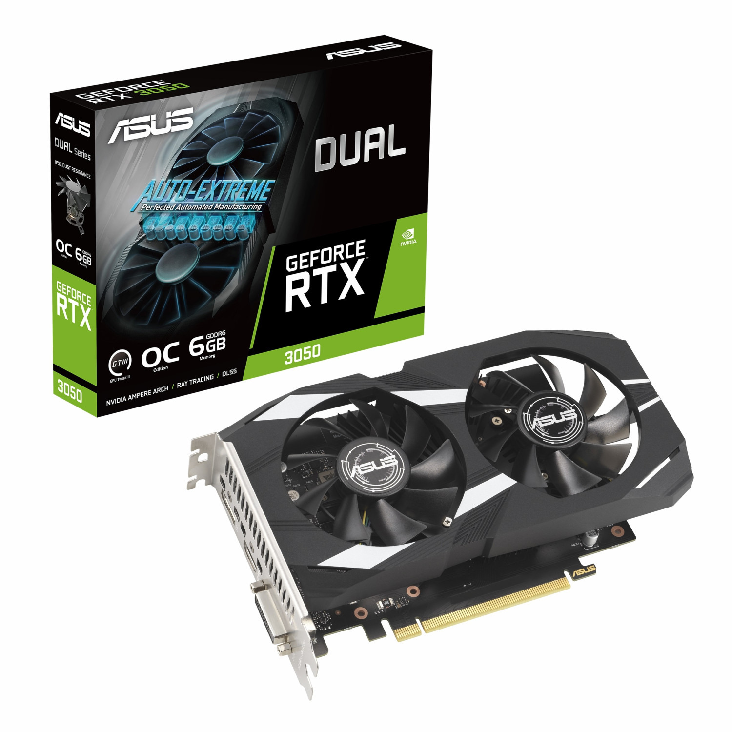 کارت گرافیگ ایسوس 8 گیگابایت مدل RTX 3050 OC Edition