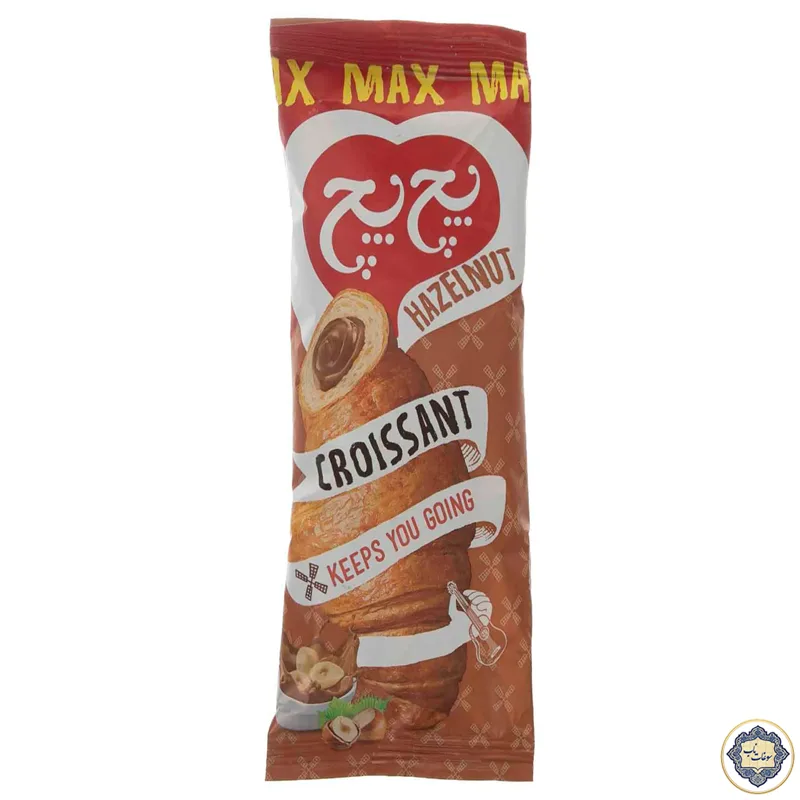 کروسان با مغز کرم کاکائو فندقی پچ پچ - 50 گرم