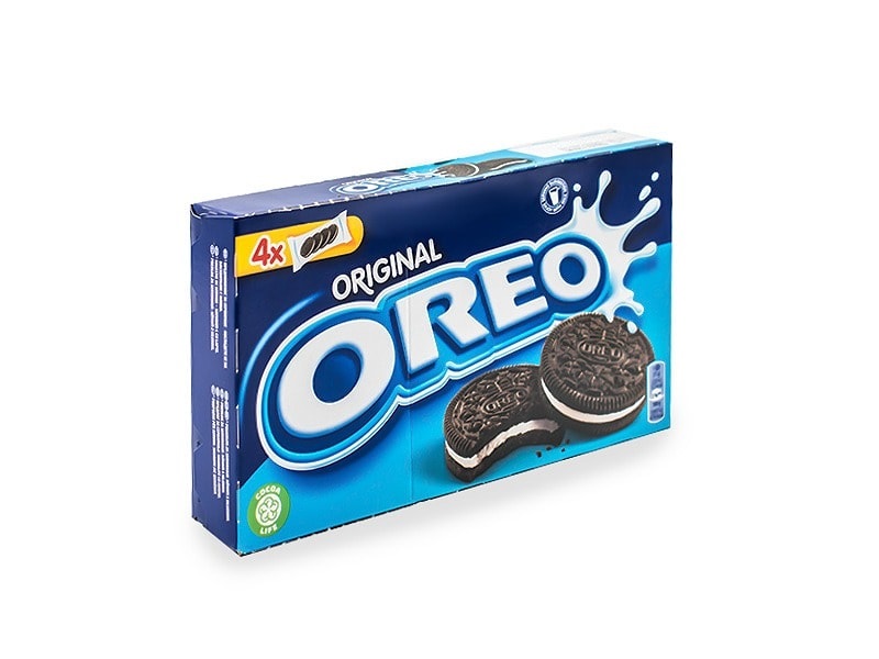 بیسکوییت کرم وانیل 16 عددی جعبه ای اوریو – oreo