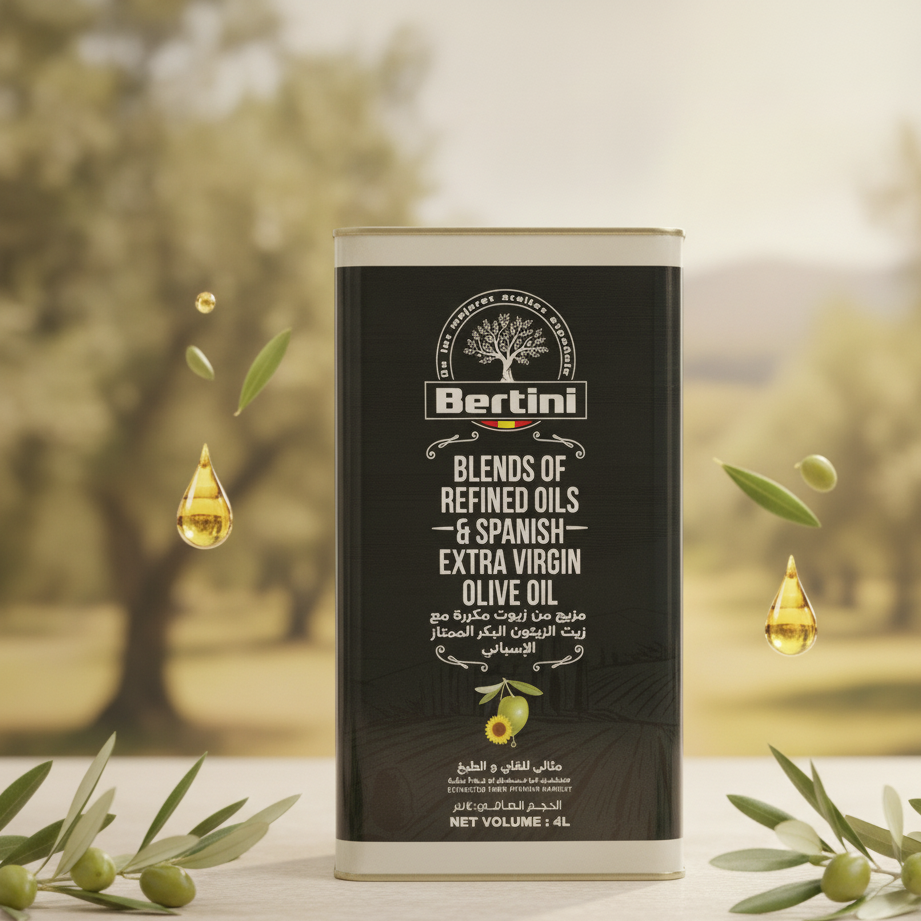 روغن زیتون مخلوط برتینی