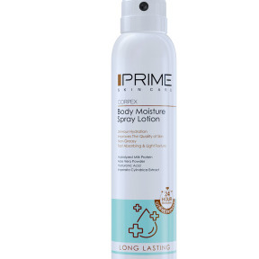 اسپری لوسیون بدن آبرسان پرایم مدل Long Lasting حجم 200 میلی لیتر