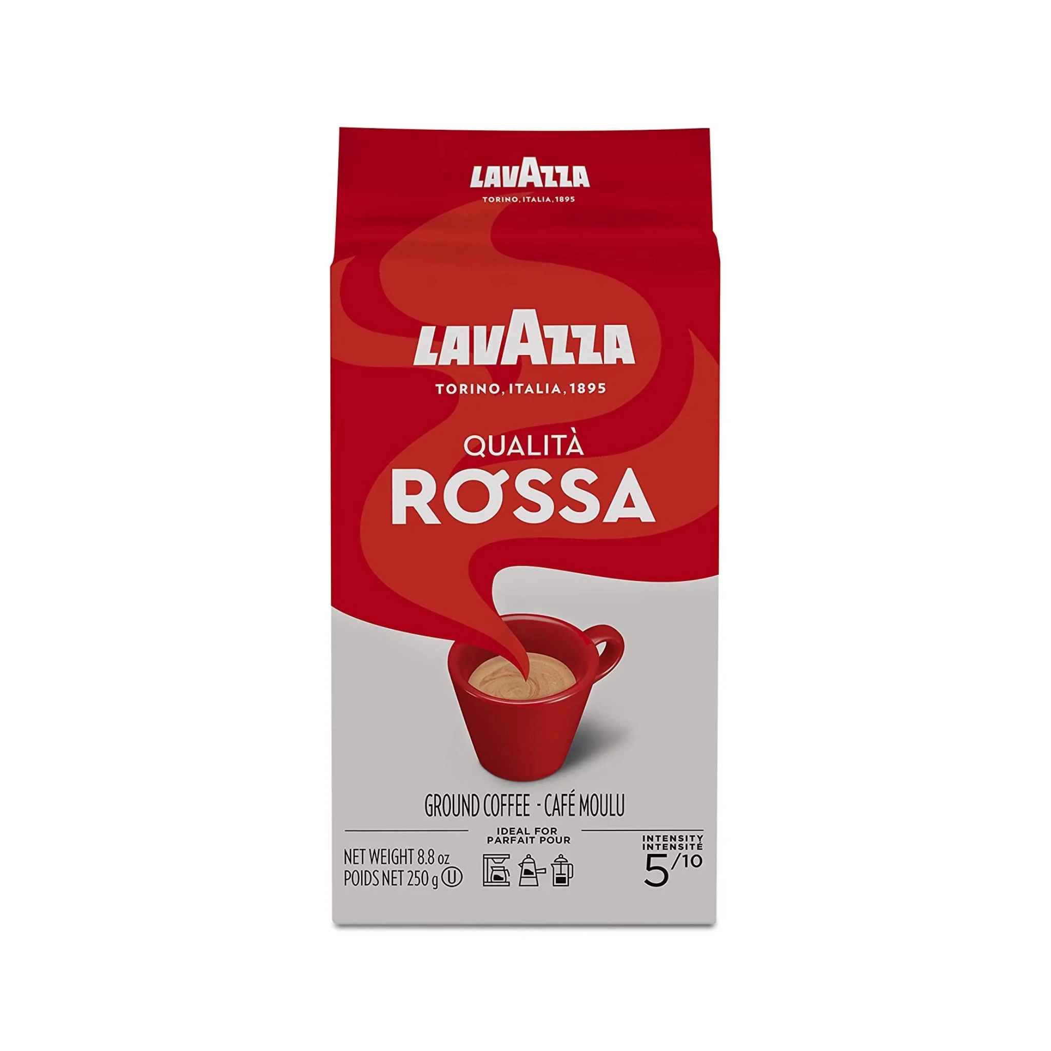 پودر قهوه لاوازا مدل QUALITA ROSSA کوالیتا روسا _ 250 گرم