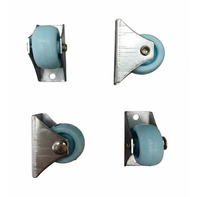 چرخ 28 میلی متر پایه فلزی کد MT0167 بسته 4 عددی