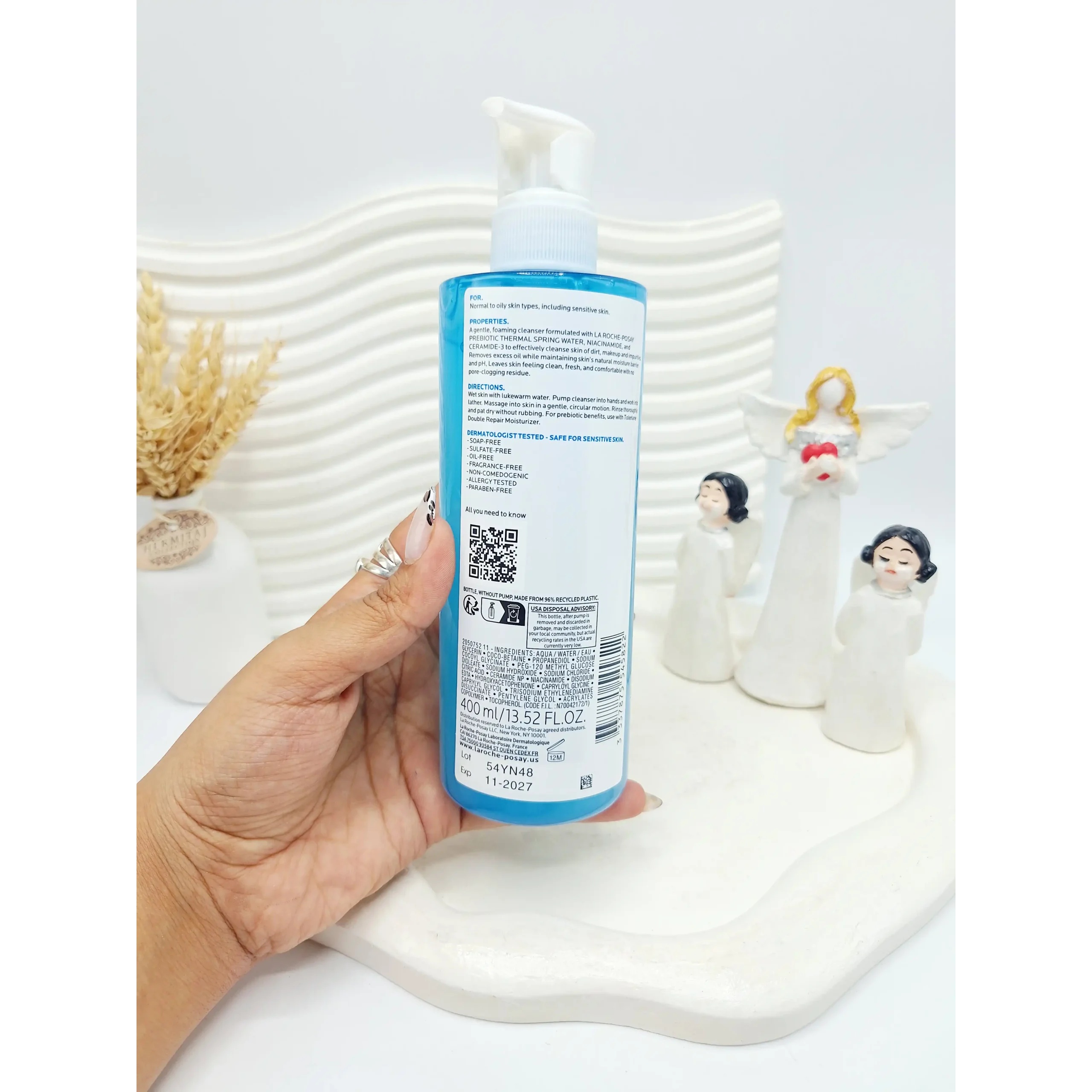 ژل شستشو و لایه بردار مخصوص پوست نرمال صورت برند LA ROCHE-PO های کپی امارات کد 5822
