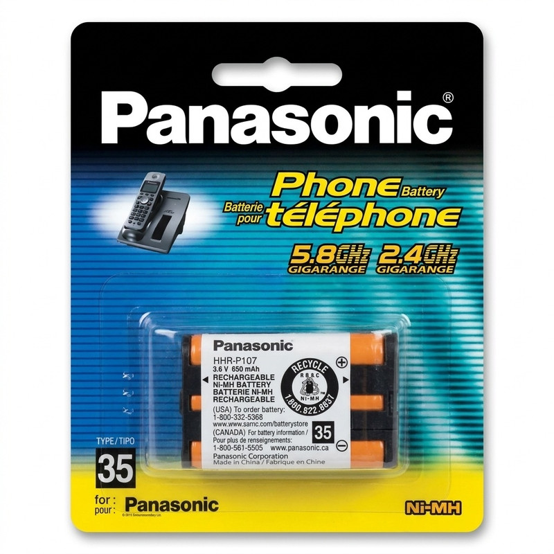 باتری تلفن بی سیم پاناسونیک مدل A/1B GGR-p107