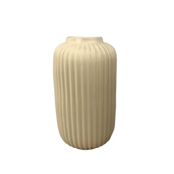 گلدان سرامیک سفید ایکیا