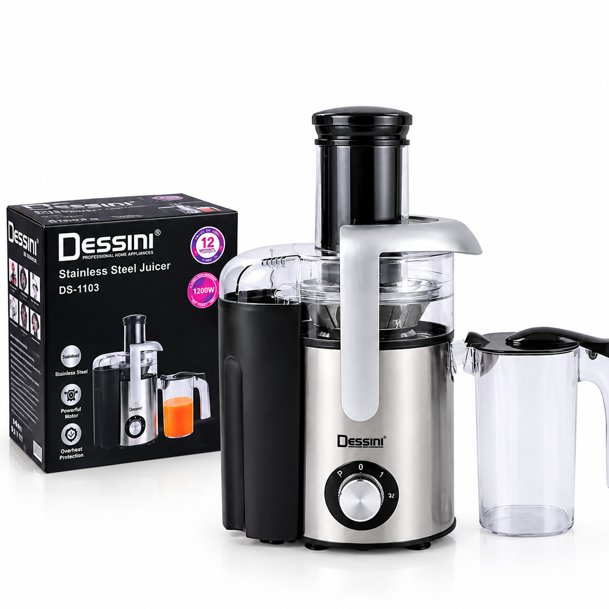 آبمیوهگیری دسینی مدل DS-1103