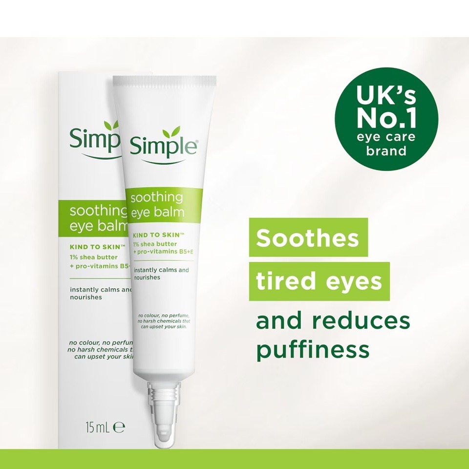 کرم دور چشم Simple مدل Soothing Eye Balm