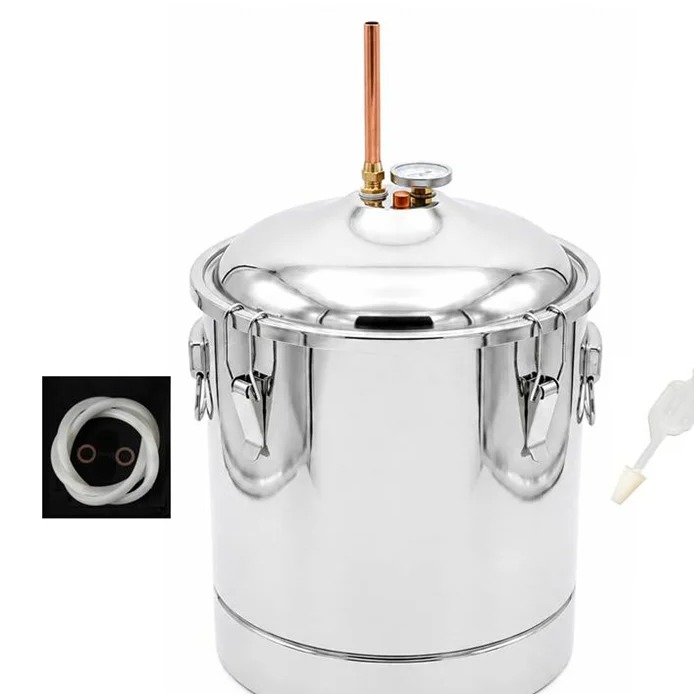 دیگ تقطیر 20 لیتری استیل (پس کرایه)