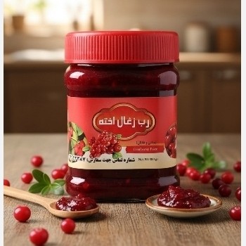رب زغال اخته غلیظ طبیعی سنتی ترش 500گرمی