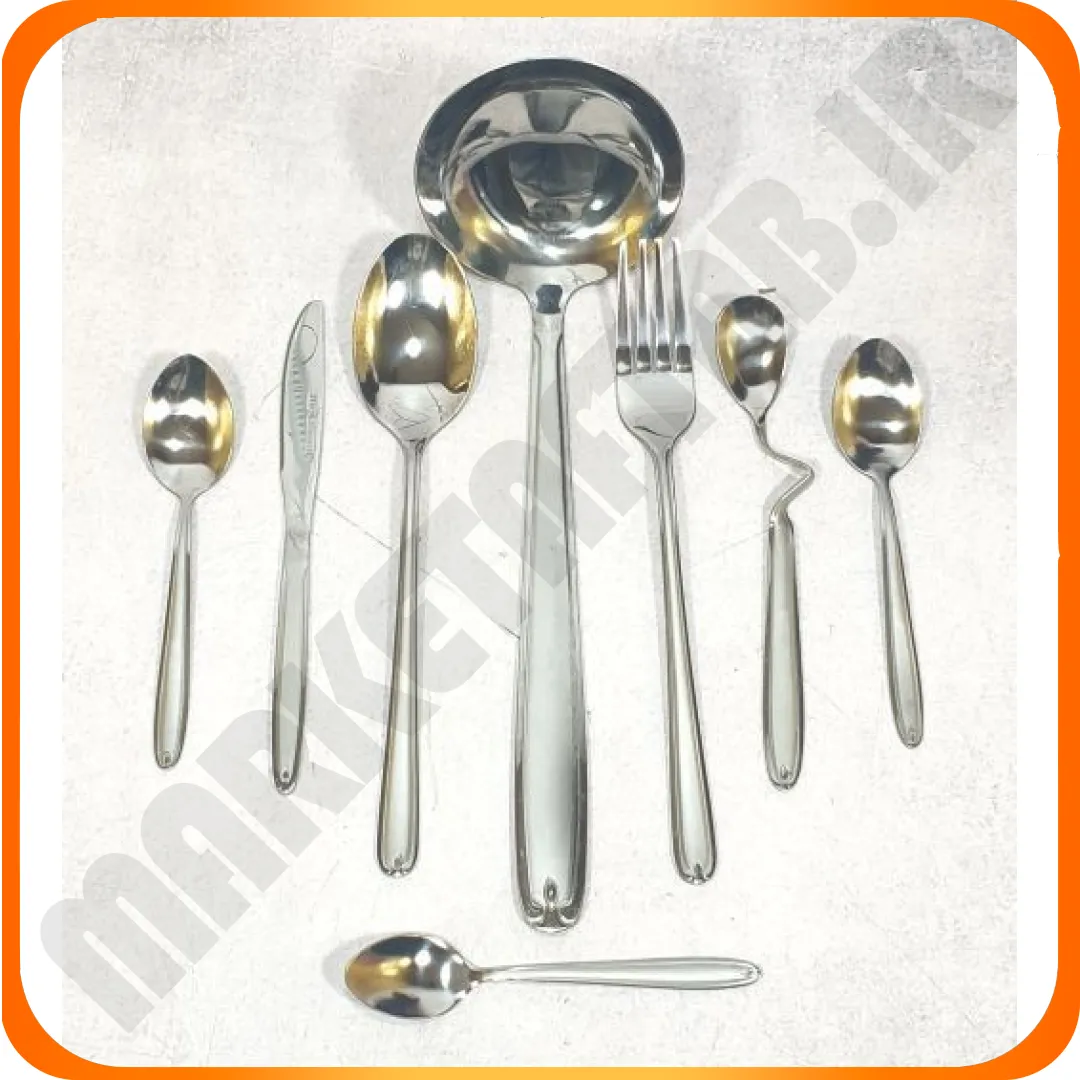سرویس قاشق چنگال 128 پارچ کد 8009 بیوتی