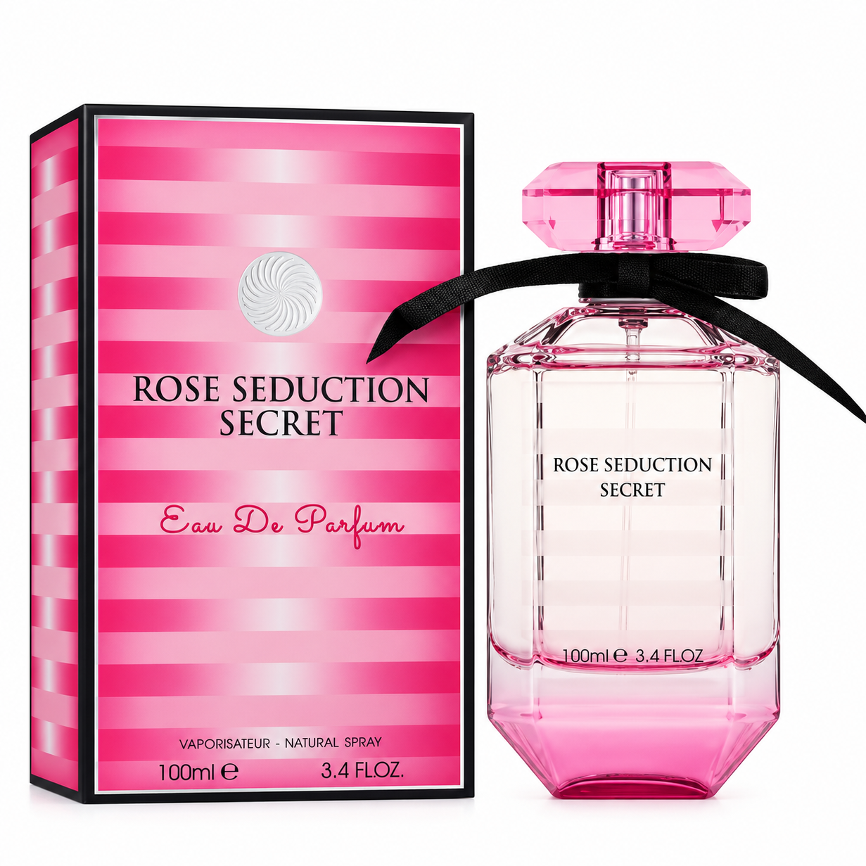 ادکلن زنانه Rose Seduction Secret برند فرگرانس ورد 