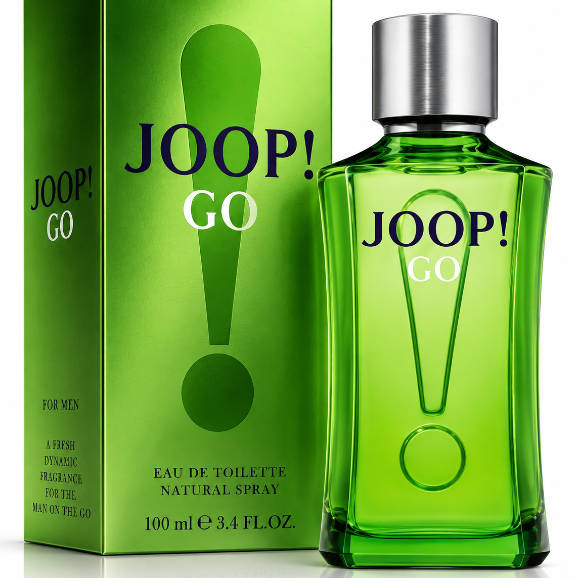 عطر خالص جوپ سبز joop go - گرید TOP - انتخاب مطمئن از 3 میل