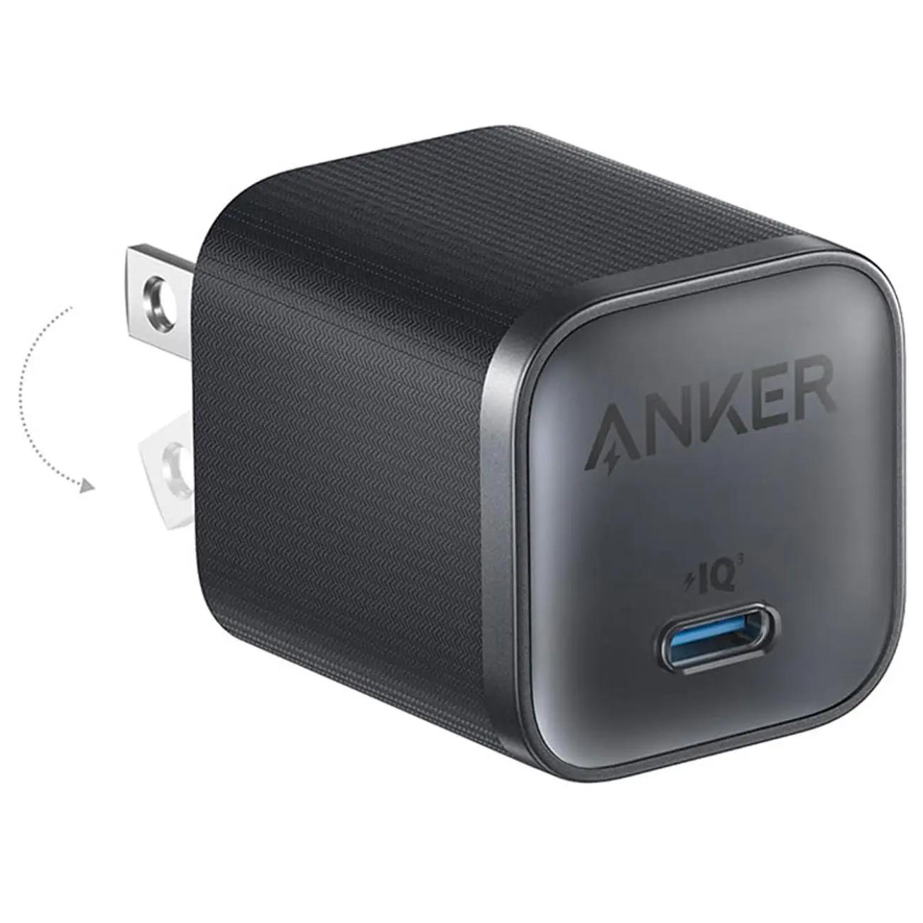 شارژر دیواری PD و فست تک پورت Anker مدل Nano A2692P11 45W - مشکی (گارانتی شش ماهه ایویز)