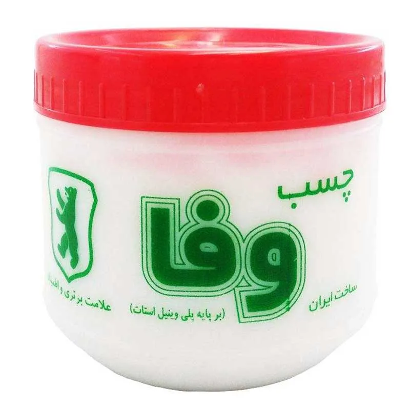بسته 6 عددی چسب چوب وفا 450gr