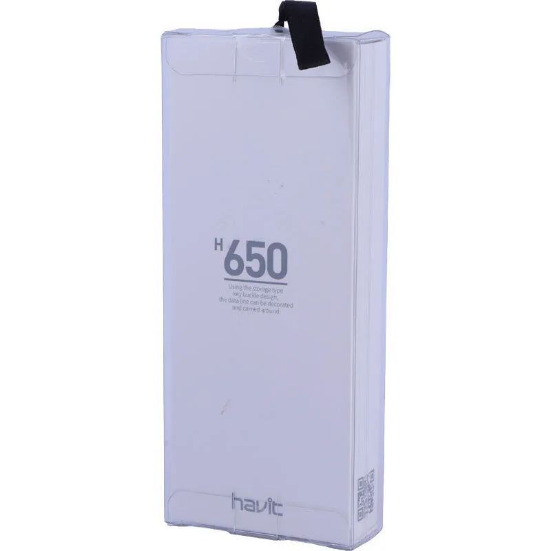 کابل کوتاه میکرو یو اس بی 2 آمپر هویت H650 طول 22 سانتی متر