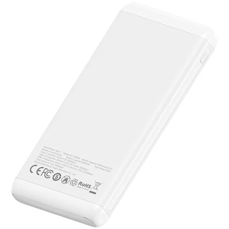 پاور بانک فست شارژ ایکس او XO-PB308 22.5W ظرفیت 10000 میلی آمپر ساعت