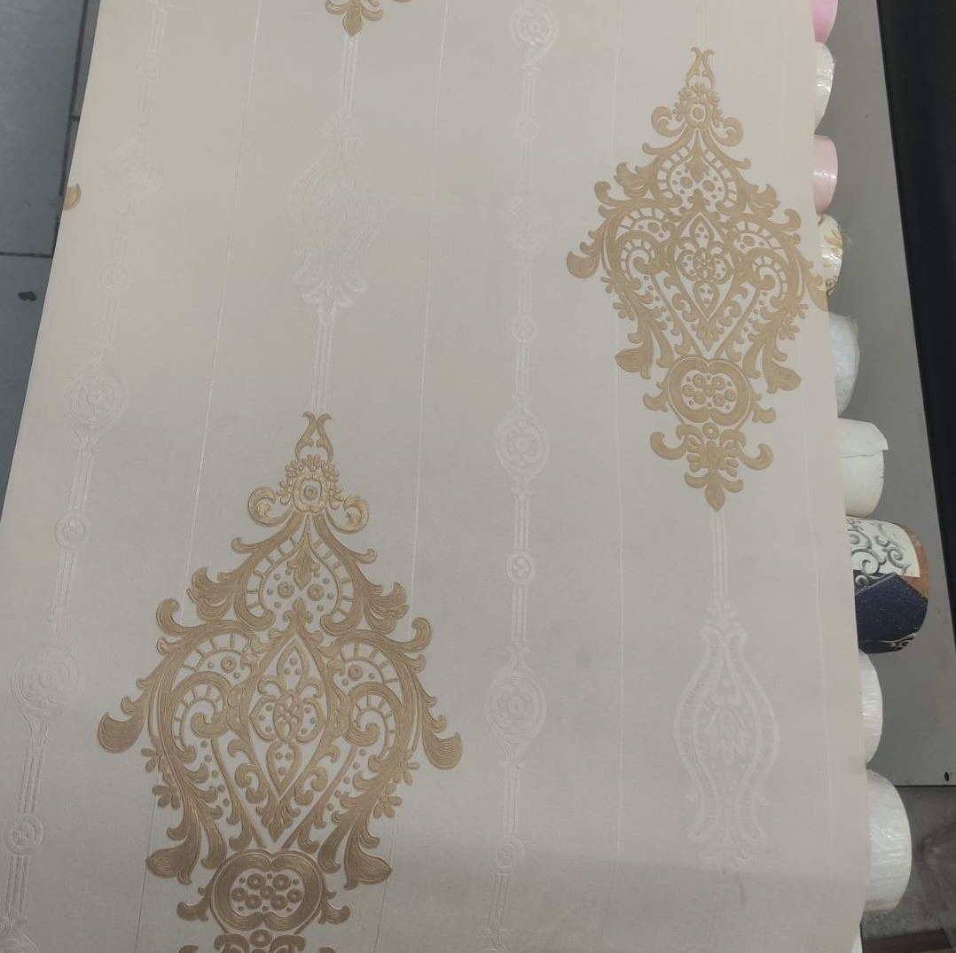 کاغذ دیواری داماس،