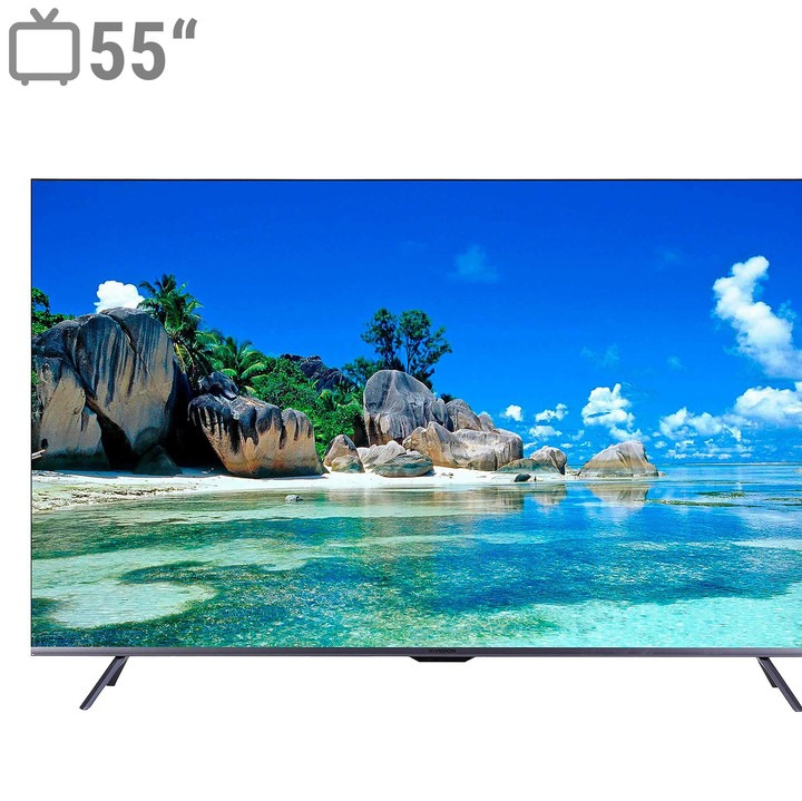 تلویزیون هوشمند ایکس ویژن مدل XYU880سایز 55 اینچ QLED Ultra HD 4K(پس کرایه)