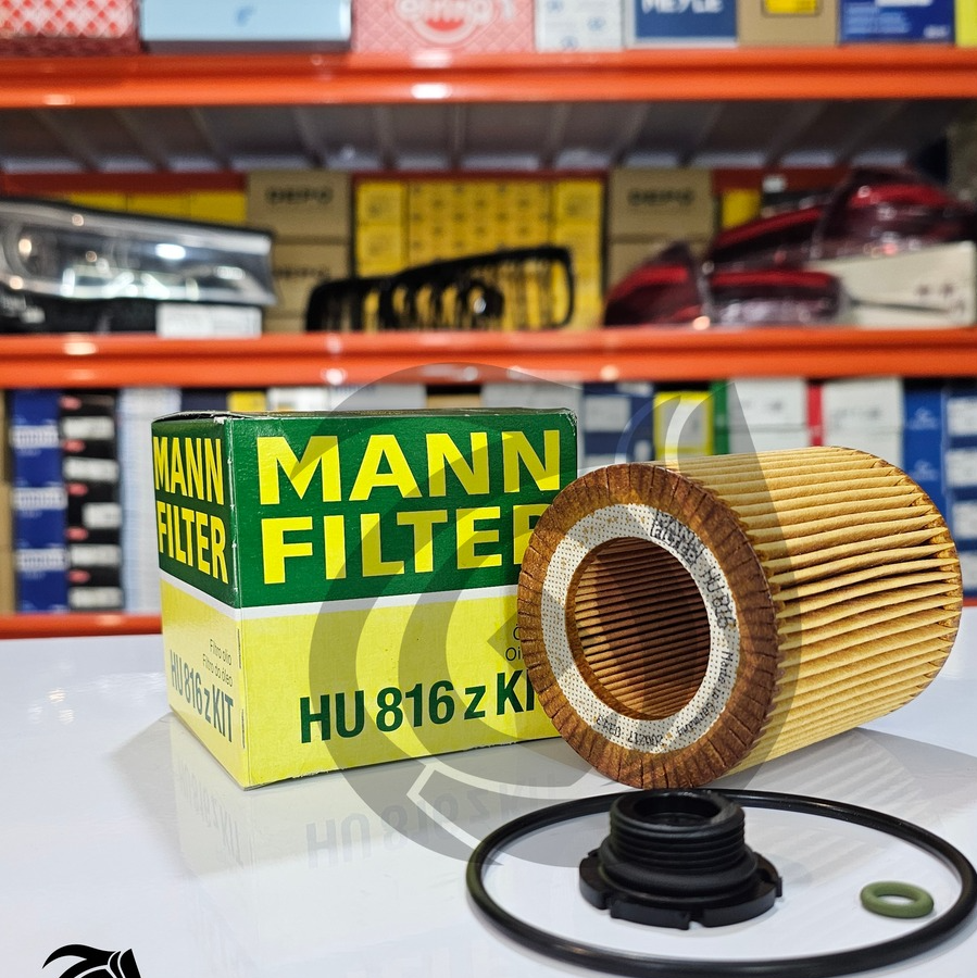 فیلتر روغن BMW X4 - 528i - 328i کدفنی HU816 Z Kit برند مان MANN (اصلی)
