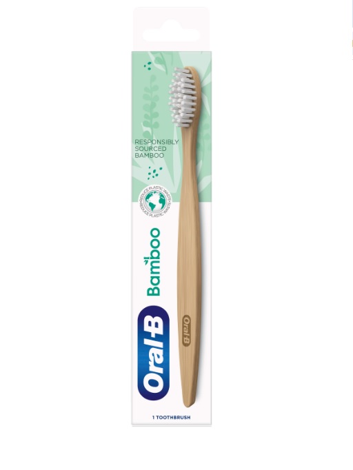 مسواک بامبو اورال بی Oral b Bamboo- اصلی (کیفیت بالا)