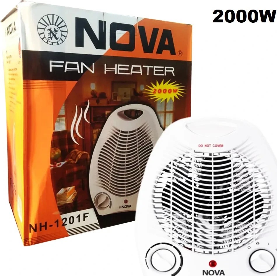فن هیتر برقی رومیزی نووا (NOVA) مدل NH-1201F 