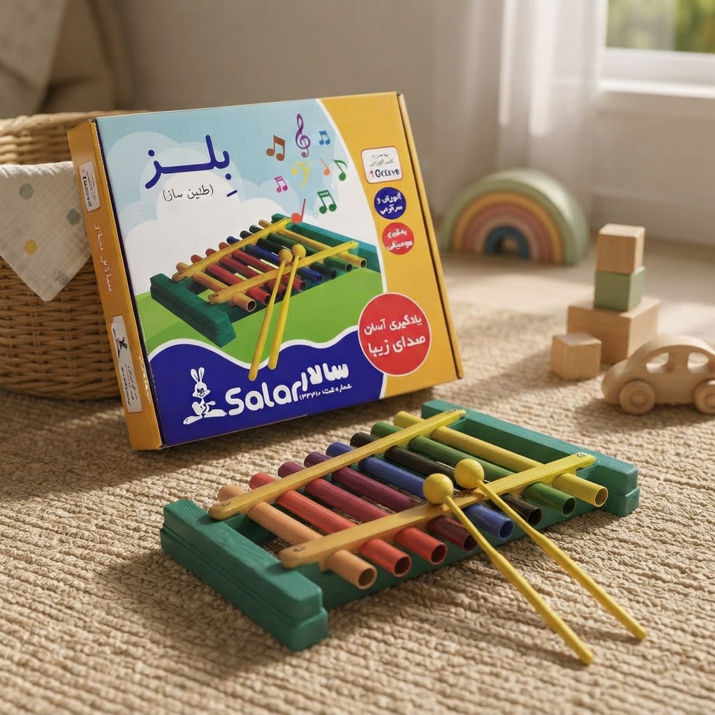 اسباب بازی بلز موزیکال سالار تویز نسخه یک اکتاو (8نوت)(پس کرایه)