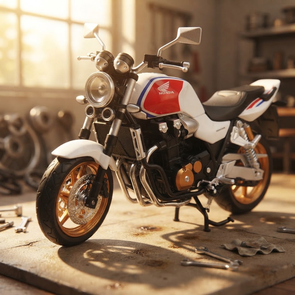 موتور اسباب بازی هوندا سی بی 1300 مدل Honda CB1300 فلزی مقیاس 1.12