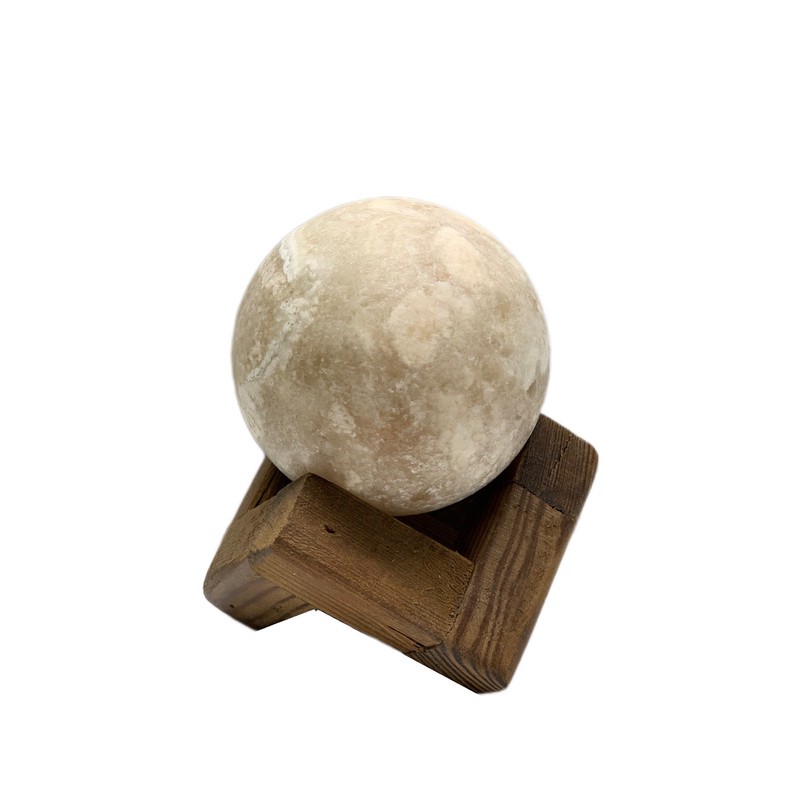 گوی سنگ نمک قطر 5 با پایه