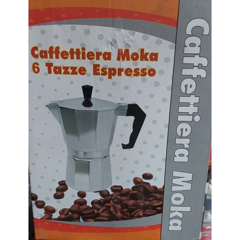 قهوه‌جوش موکاپات 6 کاپ Caffettiera Maka برند R.H