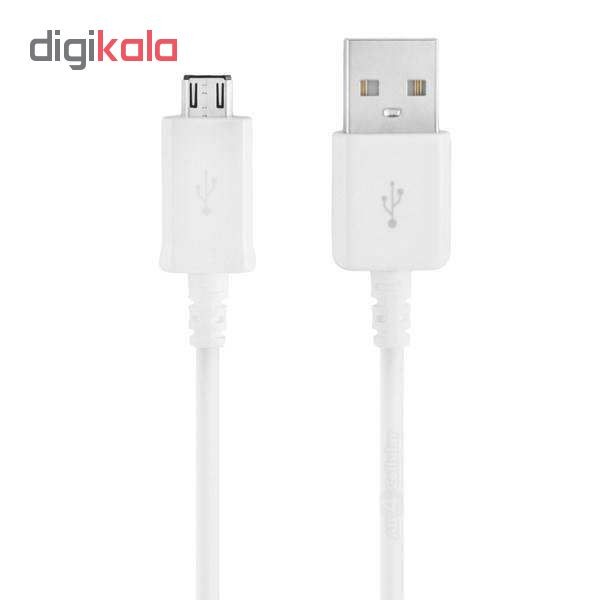 کابل تبدیل USB به microUSB مدل ECB-DU68BE طول 1.4 متر فست شارژ با برچسب اطمینان سامتل